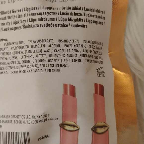 💋FIRM! NWT PAT MCGRATH LABS MINI DIVINYL LIP DUO VENUSIAN TEMPTATION LIMITED ED - Picture 8 of 10